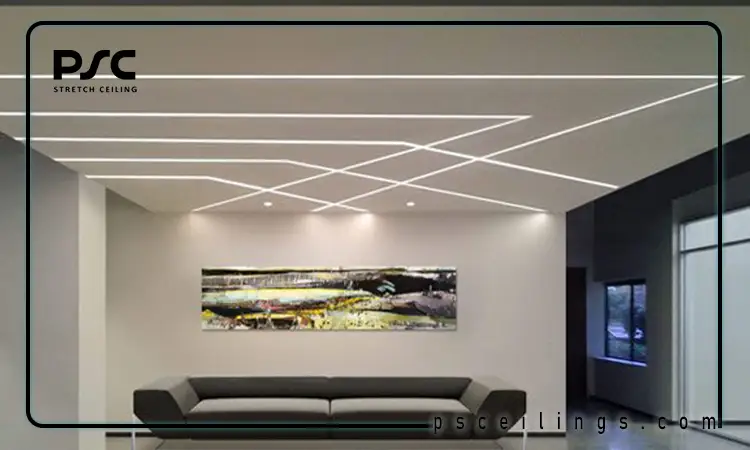 مزایای استفاده از لاین نوری در سقف کشسان