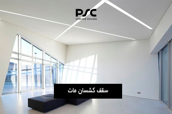 سقف کشسان مات